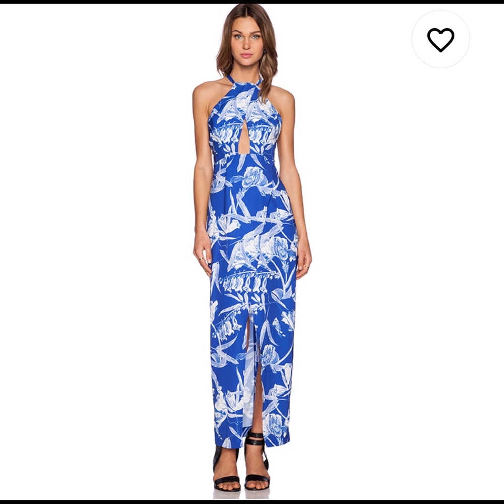 Blue Jasmine Maxi Dress